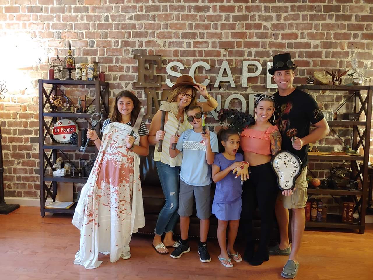 Family after Escape room